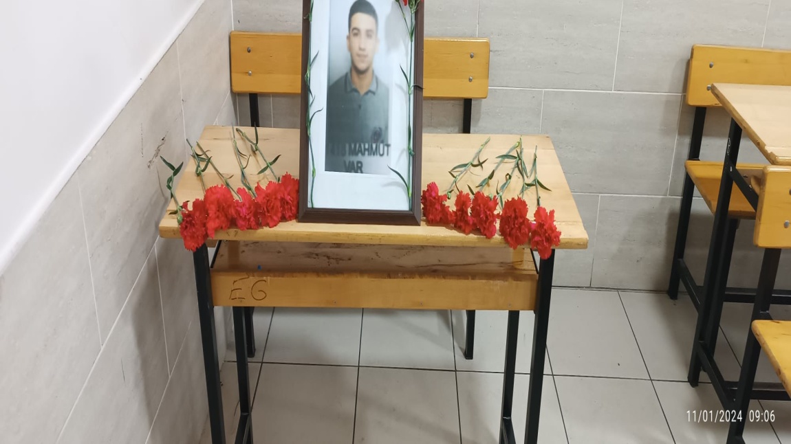 Değerli öğrencimiz Mahmut VAR'ın vefatı.